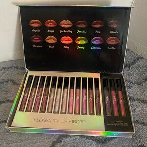 New Huda, beauty lipstick strobe.